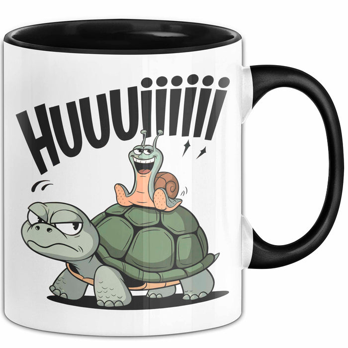 Schildkröte Tierliebhaber Tasse Geschenk Lustige Geschenkidee Spruch Schildkröte Und Schnecke Trendation