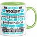 Schwiegertochter Tasse Geschenk Spruch Ich Bin Stolze Schwiegertochter Becher Grün Trendation