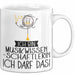 Geschenk für Musikwissenschaftlerin Tasse Lustige Geschenkidee Geburtstag Ich Bin Musikwissenschaftlerin Ich Darf Das Weiß Trendation