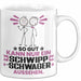 Schwippschwager Geschenk Tasse So Gut Kann Nur Ein Schwippschwager Aussehen Geschenkidee Kaffee-Becher Weiß Trendation