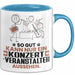 Konzertveranstalter Geschenk Tasse So Gut Kann Nur Ein Konzertveranstalter Aussehen Geschenkidee Kaffee-Becher Blau Trendation