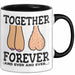 Ehemann Ehefrau Paare Jahrestag Tasse Geschenk Lustige Geschenkidee Spruch Für Immer Zusammen Trendation