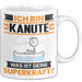 Kanute Tasse Geschenk für Kanute Geburtstag Lustiger Spruch Kaffee-Becher Was Ist Deine Superkraft Weiß Trendation