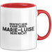 Marie-Luise Tasse Perfekt Sein Kann Jeder, Marie-Luise Sein Nicht Geschenk Rot Trendation