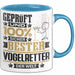 Vogelretter Geschenk Lustiger Spruch für Vogelretter Geschenkidee Bester Vogelretter Der Welt Blau Trendation