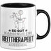 Reittherapeut Geschenk Tasse So Gut Kann Nur Ein Reittherapeut Aussehen Geschenkidee Kaffee-Becher Schwarz Trendation