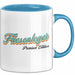 Fliesenleger Premium Edition Tasse Geschenk Fliesenleger Kaffee-Becher Blau Trendation