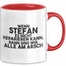 Stefan Tasse Wenn Stefan Nicht Repariert, Sind Wir Am Arsch Geschenk Rot Trendation