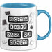 Büroarbeit Kollege Abschied Tasse Geschenk Lustige Geschenkidee Spruch Richtig Kacke Dass Du Gehst Blau Trendation