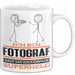 Fotograf Geschenk Tasse Ich Bin Fotograf Aber Sag Doch Einfach Superheld Lustige Geschenkdiee für Fotograf Kaffee-Becher Weiß Trendation