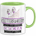 Kletterführerin Weil Es Keinen Schöneren Beruf Gibt Tasse Geschenk für Eine Kletterführerin Lustig Grün Trendation