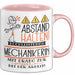 Mechanikerin Tasse Geschenk Lustig Abstand Halten Hochleistungs-Mechanikerin Mit Drang Zur Perfektion Bei Der Arbeit Rosa Trendation