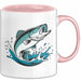 Angler Tasse Geschenkidee Angelbegeisterter Lustiger Spruch Geschenkidee Lustig Rosa Trendation