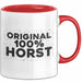 Horst Tasse Original 100% Horst Geschenk Rot Trendation