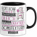 Songtexterin Geschenk Becher Tasse Gott Schuf Alle Menschen Gleich Nur Die Besten Durfeten Songtexterin Werden Geschenkidee Lustig Trendation