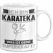 Karateka Tasse Geschenk für Karateka Geburtstag Lustiger Spruch Kaffee-Becher Was Ist Deine Superkraft Weiß Trendation