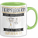 Tierpflegerin Und Prinzessin Tasse Geschenk Für Eine Tierpflegerin Geburtstag Was Ist Deine Superkraft Grün Trendation