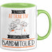 Bandmitglied Tasse Geschenk Becher Stark Attraktiv Furchtlos Bandmitglied Lustige Geschenkidee Grün Trendation