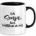 Sonja Tasse Ich Sonja, Bin Vollkommen Geschenk Schwarz Trendation