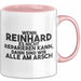 Reinhard Tasse Wenn Reinhard Nicht Repariert, Sind Wir Am Arsch Geschenk Rosa Trendation