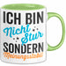 Sarkasmus Sarkastisch Tasse Geschenk Lustige Geschenkidee Nicht Stur Sondern Meinungsstabil Grün Trendation