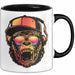 Affe Grafik Tasse Coole Tassen Geschenkidee Jungs Dj Chimpanse Becher Trendation