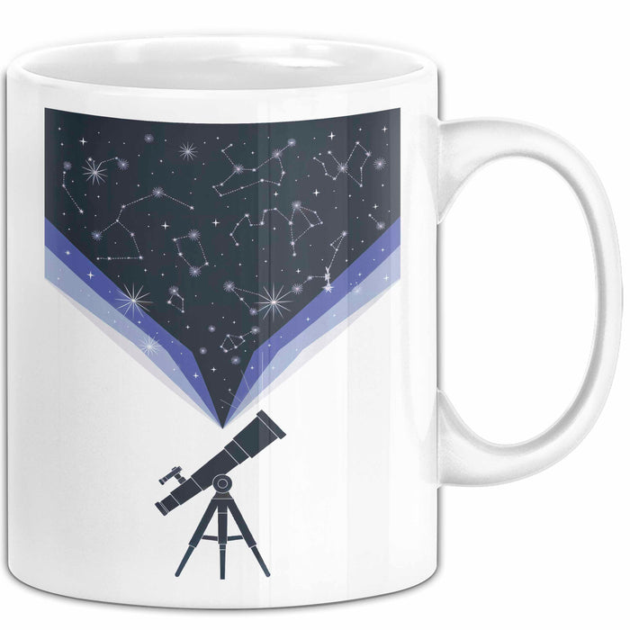 Astronomie Liebhaber Tasse Geschenk Lustige Geschenkidee Spruch Für Sternen Gucker Weiß Trendation