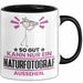 Naturfotograf Geschenk Tasse So Gut Kann Nur Ein Naturfotograf Aussehen Geschenkidee Kaffee-Becher Schwarz Trendation