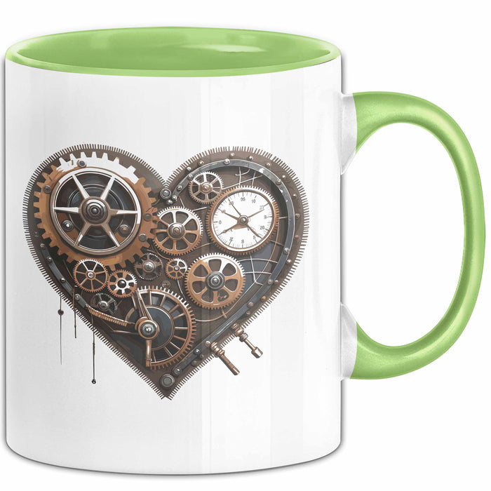 Zukunft Fan Enthusiast Tasse Geschenkidee für Zukunfts Fans Grün Trendation