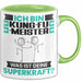 Kung-Fu-Meister Tasse Geschenk für Kung-Fu-Meister Geburtstag Lustiger Spruch Kaffee-Becher Was Ist Deine Superkraft Grün Trendation