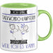 Taekwondo-Kämpferin Tasse Geschenk Ich Bin Taekwondo-Kämpferin Warum Weil Ich Es Kann Geschenkidee Geburtstag Grün Trendation