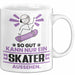 Skater Geschenk Tasse So Gut Kann Nur Ein Skater Aussehen Geschenkidee Kaffee-Becher Weiß Trendation