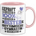 RhythmischeGymnastin Geschenk Lustiger Spruch für RhythmischeGymnastin Geschenkidee Bester RhythmischeGymnastin Der Welt Rosa Trendation