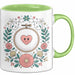 Stickerei Liebhaber Tasse Geschenk Lustige Geschenkidee Spruch Für Stich Künstler Grün Trendation
