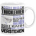 Tauchlehrer Geschenk Kaffee-Tasse Geschenkidee für Tauchlehrer Ich Bin Tauchlehrer Ich Kann Es Dir Erklären Jedoch Nicht Für Dich Verstehen Spruch Lustig Weiß Trendation
