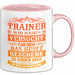 Fußballtrainer Fußballteam Tasse Geschenk Lustige Geschenkidee Spruch Trainer Wir Haben Versucht Für Dich Das Beste Geschenk Rosa Trendation