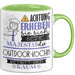 Outdoor-Köchin Tasse Geschenk Lustiger Spruch Bitte Erheben Sie Sich Seine Majestät Die Outdoor-Köchin Betritt Den Raum Grün Trendation