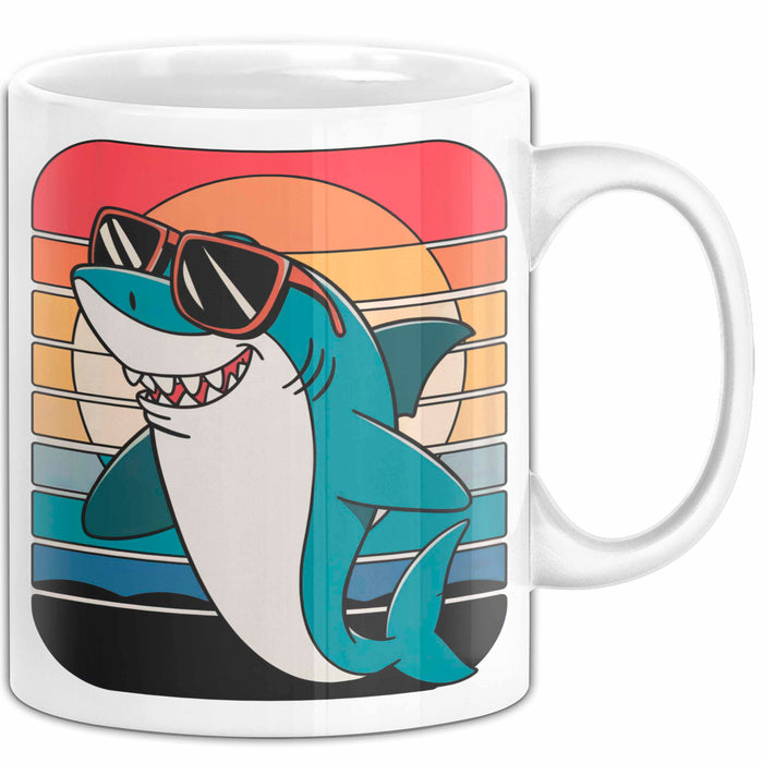 Wal Tier Tasse Geschenk Lustige Geschenkidee Spruch Weiß Trendation