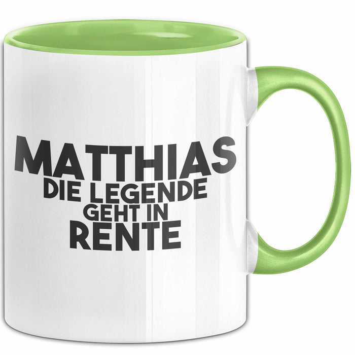 Matthias Tasse Matthias – Die Legende Geht In Rente Geschenk