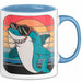 Wal Tier Tasse Geschenk Lustige Geschenkidee Spruch Blau Trendation