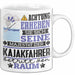 Kajakfahrer Geschenk Tasse Lustiger Spruch Erheben Sie Sich Der Kajakfahrer Betritt den Raum Weiß Trendation