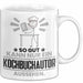 Kochbuchautor Geschenk Tasse So Gut Kann Nur Ein Kochbuchautor Aussehen Geschenkidee Kaffee-Becher Weiß Trendation