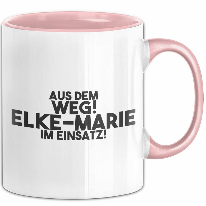 Elke-Marie Tasse Aus Dem Weg! Elke-Marie Im Einsatz! Geschenk