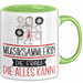 Musiksammlerin Geschenk Tasse Becher Die Frau Die Allen Kann Geschenkidee für eine Musiksammlerin Lustig Grün Trendation