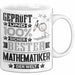 Mathematiker Geschenk Lustiger Spruch für Mathematiker Geschenkidee Bester Mathematiker Der Welt Weiß Trendation
