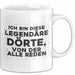 Doerte Tasse Ich Bin Diese Legendaere Doerte, Von Der Alle Reden Geschenk Weiß Trendation