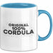 Cordula Tasse Original 100% Cordula Geschenk Blau Trendation