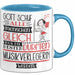 Musikverlegerin Geschenk Becher Tasse Gott Schuf Alle Menschen Gleich Nur Die Besten Durfeten Musikverlegerin Werden Geschenkidee Lustig Blau Trendation