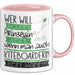 Kiteboarderin Tasse Geschenk Spruch Wer Will Schon Prinzessin Sein Wenn Man Auch Kiteboarderin Sein Kann Rosa Trendation