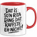 Rita Tasse Geschenk Dat Is So'n Rita Ding Dat Raffste Eh Nicht Geschenkidee Becher mit Name Rot Trendation